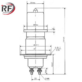 Oscillation tube for radio equipment RF-5SA Water-cooled triode