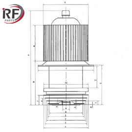 High frequency heating tube RF-003Z 4CV100000C Evaporative Forced air triode