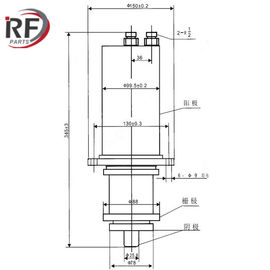 High frequency heating tube RF-3040S RS3040CJ Forced water Triode