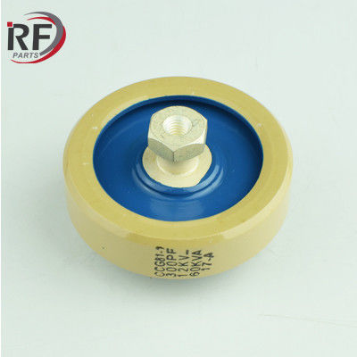 Class 1 Ceramic capacitor CCG81-1 / DT60 12KV 350PF 60KVA HF Welder Capacitor